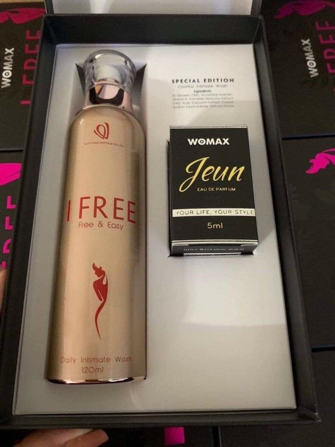 MATXI S.G Combo IFree -Daily Intimate Wash- Feminine Care Wash 120ml & Inner Perfume Jeun 5ml MATXI S.G buy supplements canada