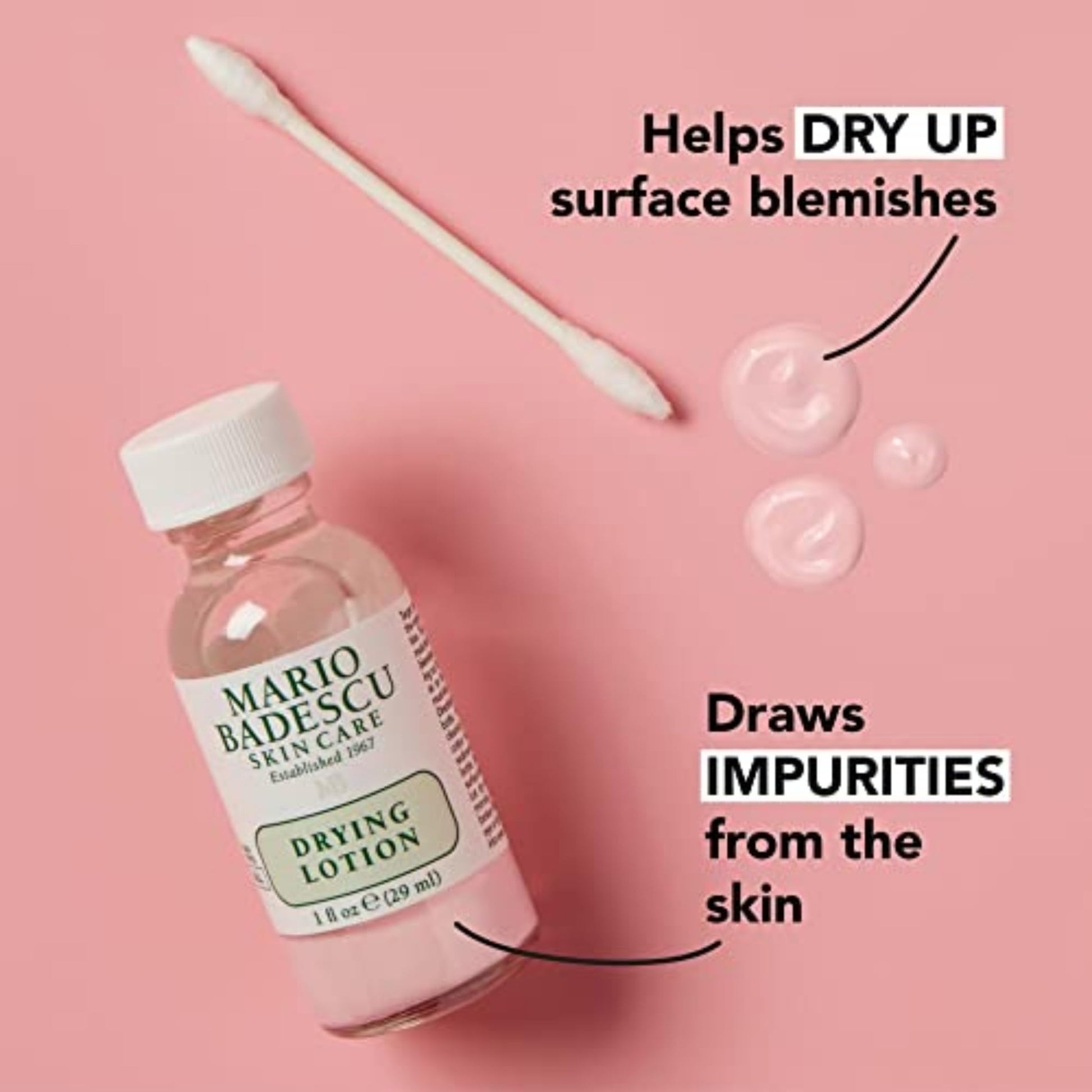 Mario Badescu Drying Lotion for All Skin Types| Blemish Spot Treatment with Salicylic Acid and Sulfur Mario Badescu buy supplements canada