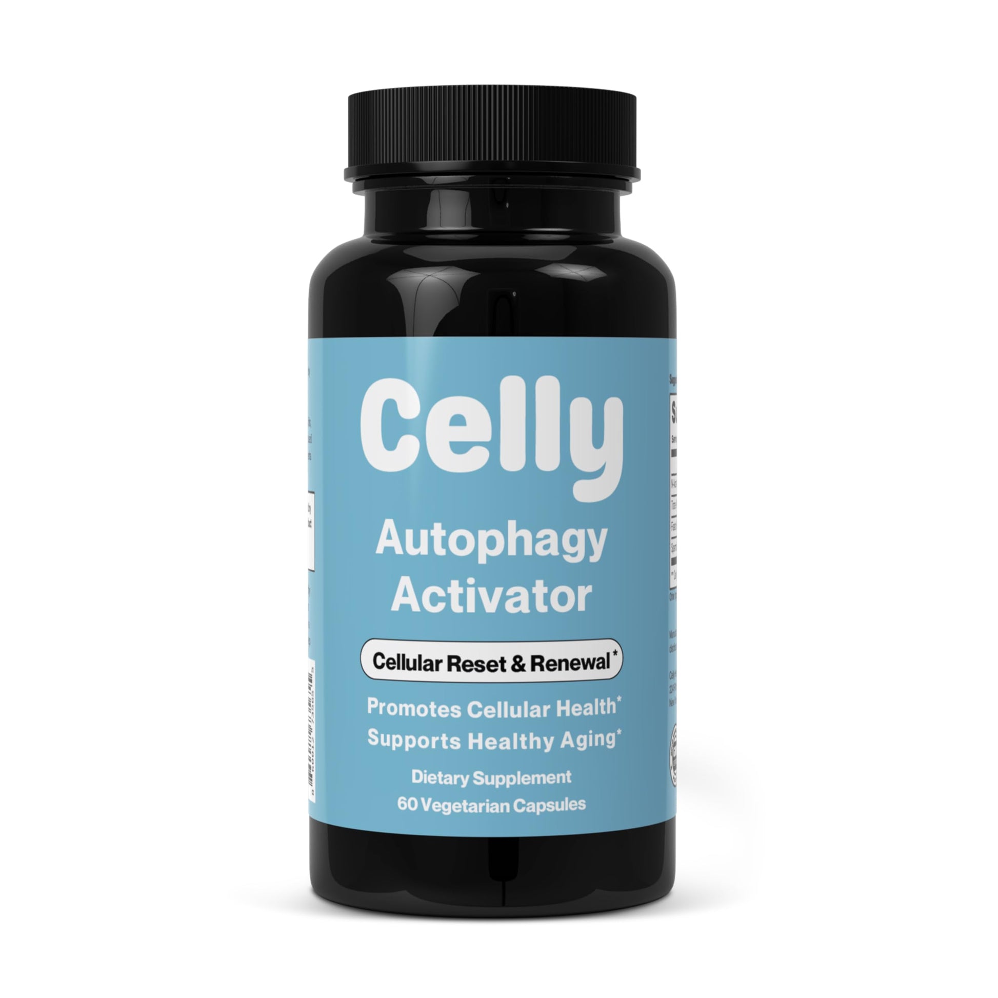 Celly Autophagy Activator | Longevity Supplement for Cellular Nutrition and Healthy Aging | Promotes Cell Renewal with Spermidine, Pterostilbene, Fisetin, and NAC | Made in USA & 3rd Party Tested Celly buy supplements canada