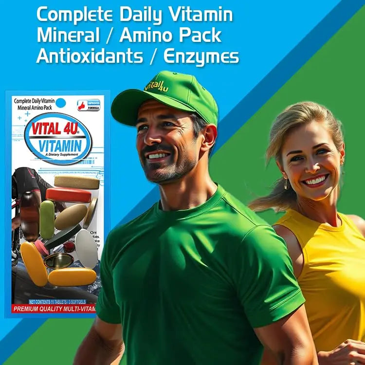 VITAL 4U® Vitamin - Premium Multivitamin for Men and Women | Supports Immune System, Energy, Heart Health VITAL 4U buy supplements canada