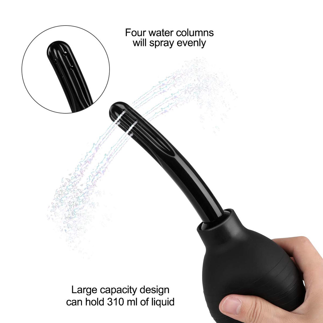 RANEU Enema Bulb Kit with Lube Anal Douche Superior Materials Douche for Men Women RANEU buy supplements canada
