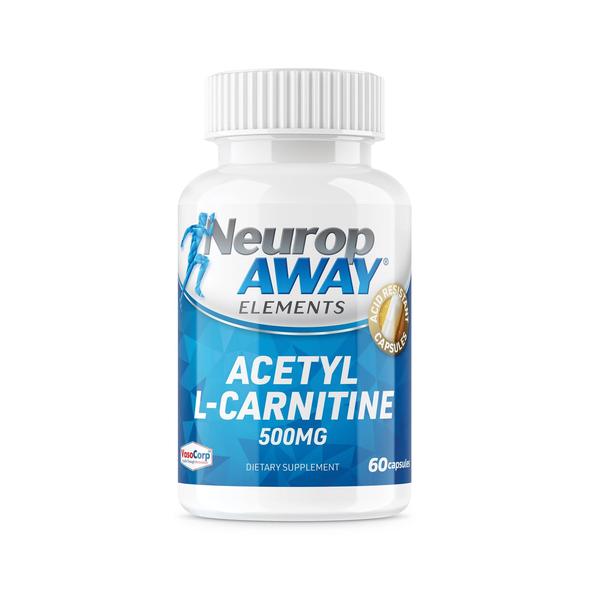 NeuropAWAY Elements Acetyl L-Carnitine 500mg 60ct Acid Resistant Capsules (60 500mg NeuropAWAY buy supplements canada