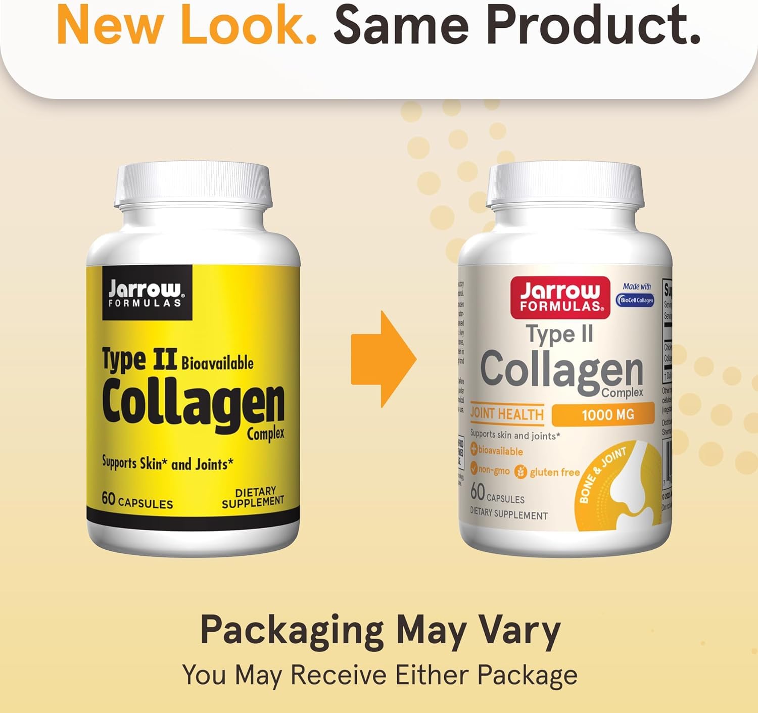 Jarrow's Type II Collagen Complex (Type 2 Collagen), 60 Capsules, Lab-Tested Tudor buy supplements canada