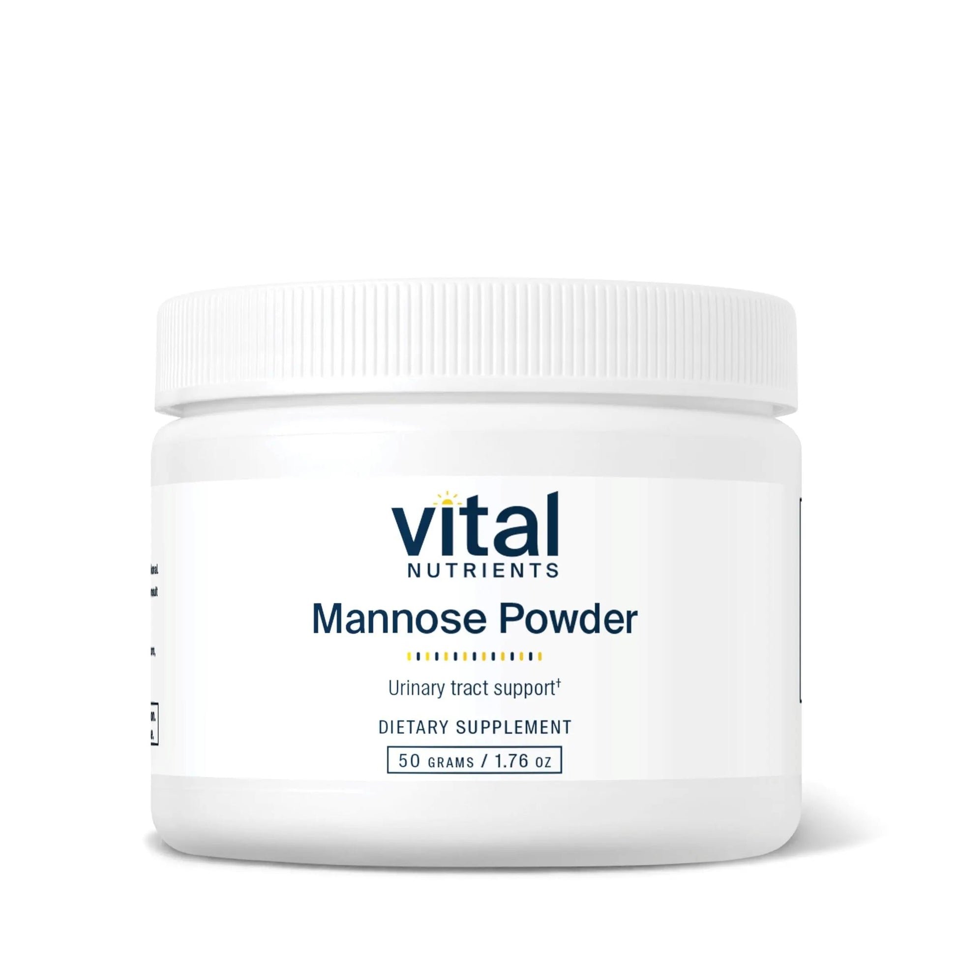 Vital Nutrients Mannose Powder 50g - Vegan D-Mannose Supplement for Urinary Tract and Bladder Support - Gluten, Dairy, Soy Free - Non-GMO - 25 Servings Vital Nutrients buy supplements canada