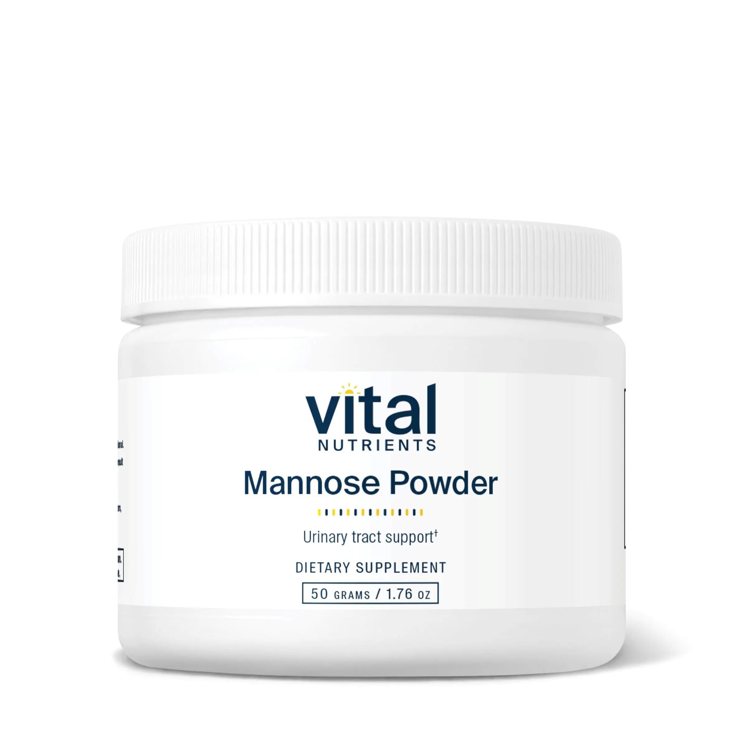 Vital Nutrients Mannose Powder 50g - Vegan D-Mannose Supplement for Urinary Tract and Bladder Support - Gluten, Dairy, Soy Free - Non-GMO - 25 Servings Vital Nutrients buy supplements canada
