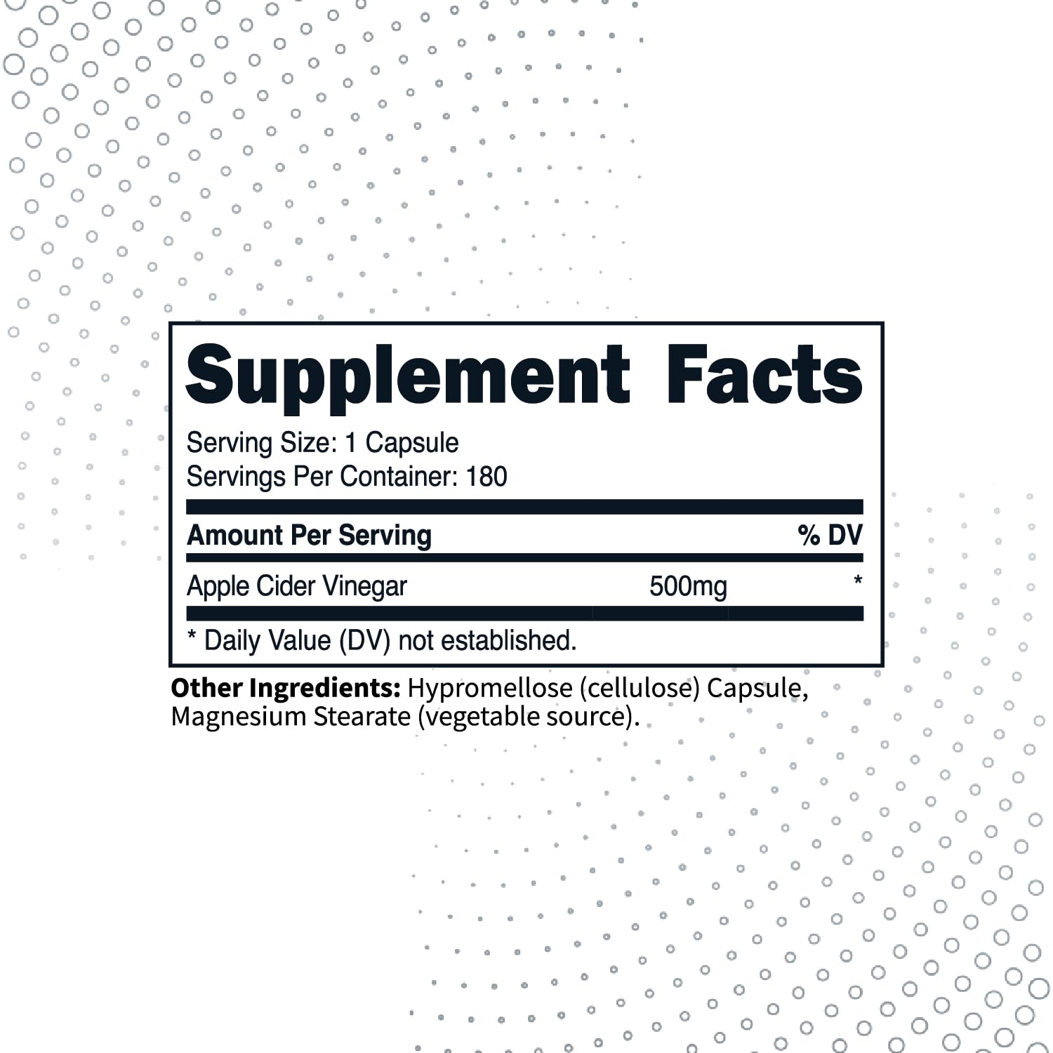 Type Zero Apple Cider Vinegar Capsules (180 Count) 500mg Per Serving - Non-GMO, Gluten-Free Supplement Type Zero buy supplements canada