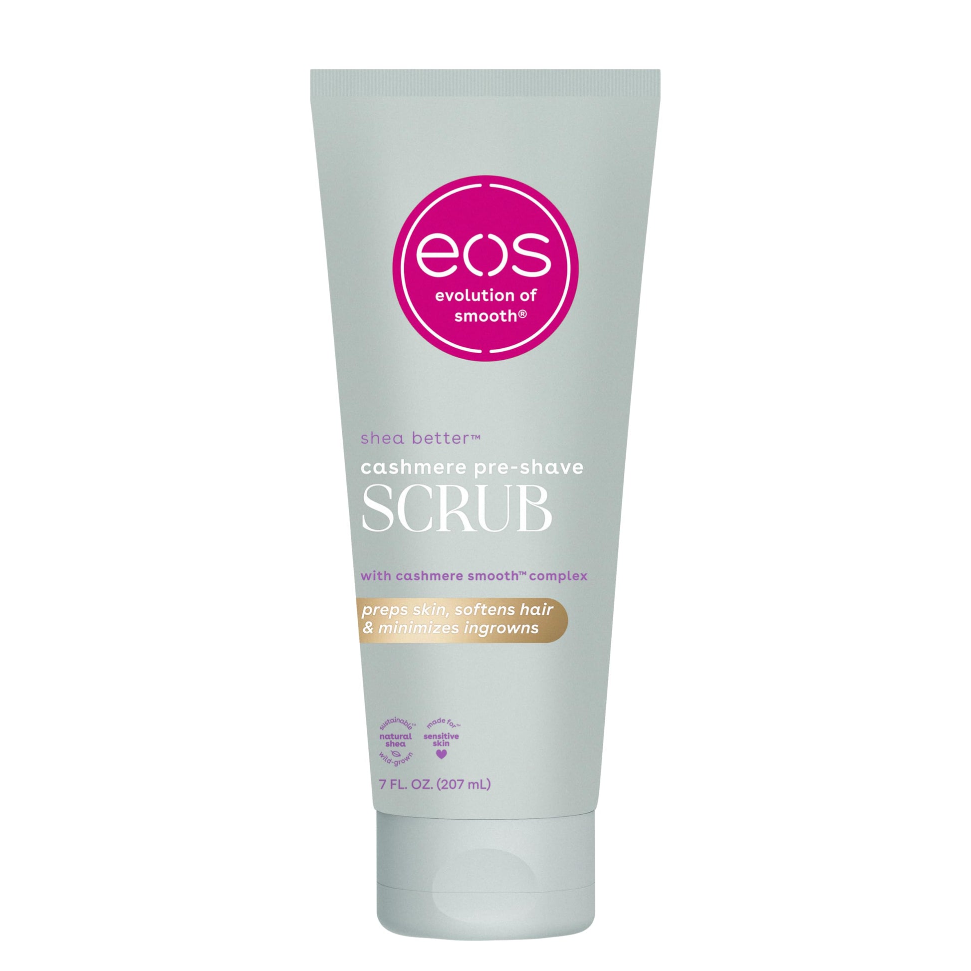 eos Cashmere Skin Collection Pre-Shave Scrub- Vanilla Cashmere, Exfoliating Body Scrub, Vanilla Body Scrub, Hydrating, Shea Sugar, 7 fl oz eos buy supplements canada