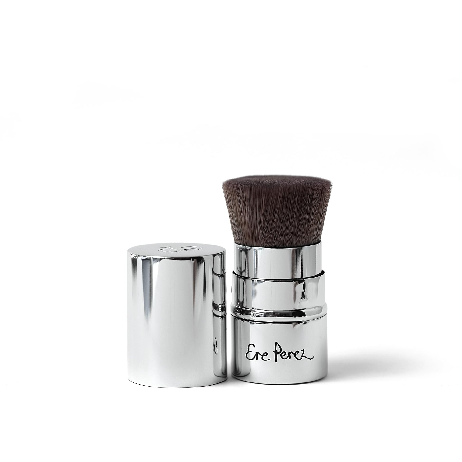 Ere Perez - Natural Eco Vegan Kabuki Makeup Brush | Multipurpose For Powder + Cream | Vegan Nylon Bristles, Cruelty-Free, Clean Beauty Ere Perez buy supplements canada