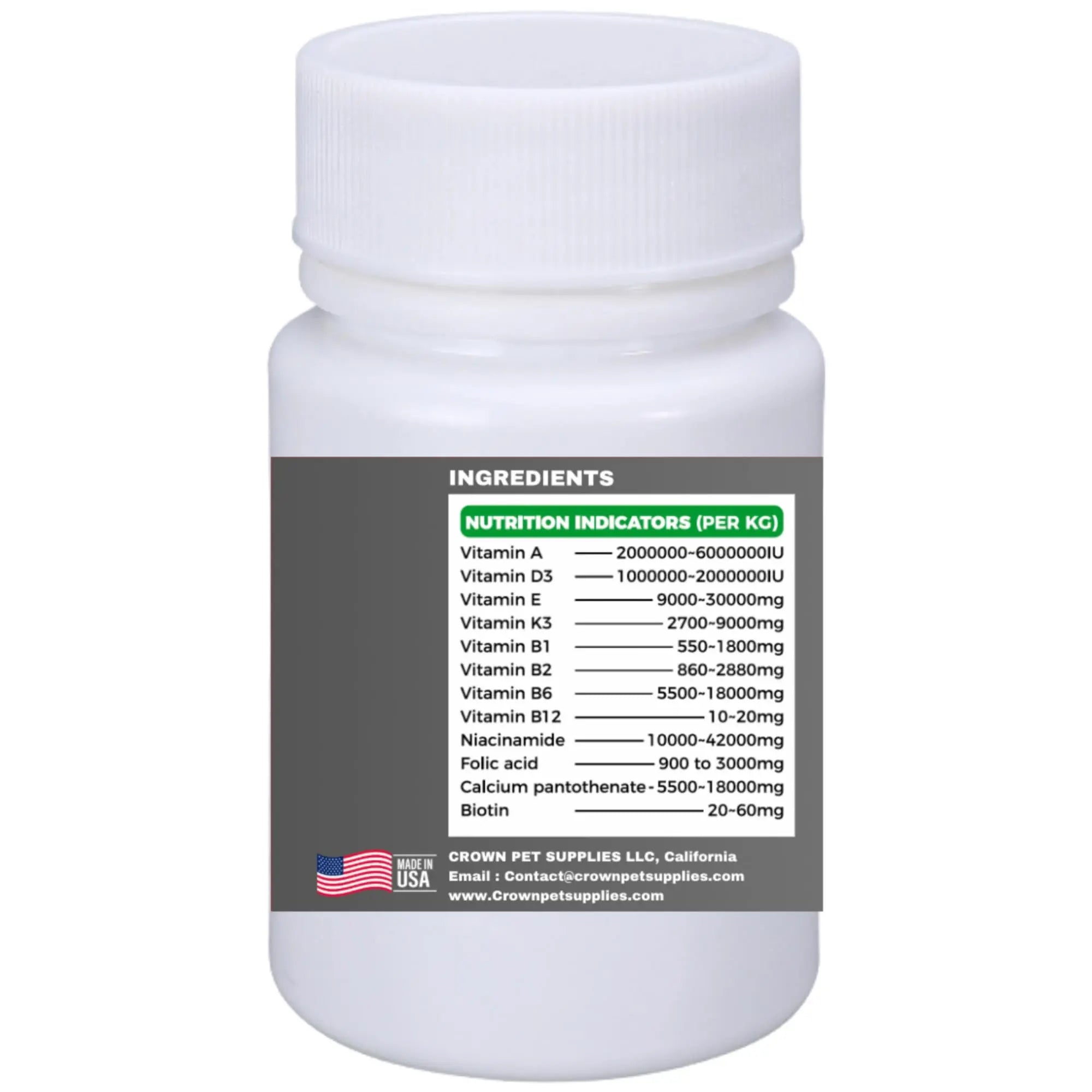 Multivitamin Powder for Pigeons – Ultimate Vitamin Formula for Racing & Breeding – Supports Growth, Bone Strength, Reproductive Health & Feather Health Crown Pet Supplies buy supplements canada