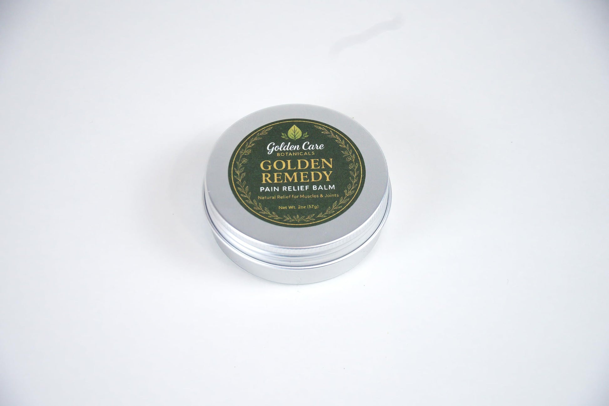 Golden Remedy Pain Balm - Topical Analgesic with Menthol & Camphor - Fast Acting Cooling Formula Golden Care Botanicals buy supplements canada