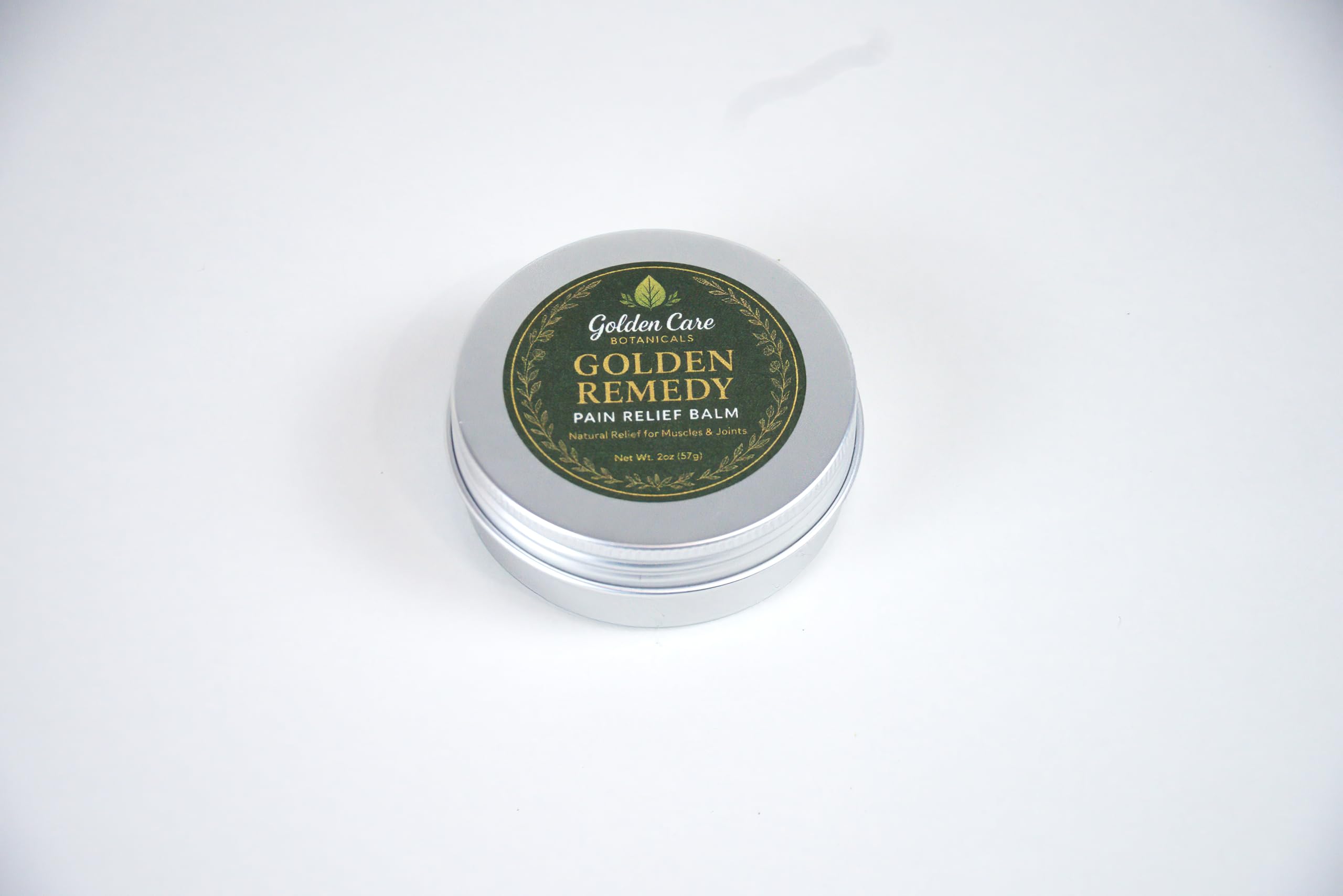 Golden Remedy Pain Balm - Topical Analgesic with Menthol & Camphor - Fast Acting Cooling Formula Golden Care Botanicals buy supplements canada