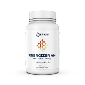 Renue By Science Energizer AM | Liposomal Resveratrol Hesperidin & Green Tea Supplement | 60 Capsules with Trans Resveratrol (65mg) Hesperidin (150mg) Green Tea Extract (35mg) - Non-GMO | Made in USA Renue By Science buy supplements canada