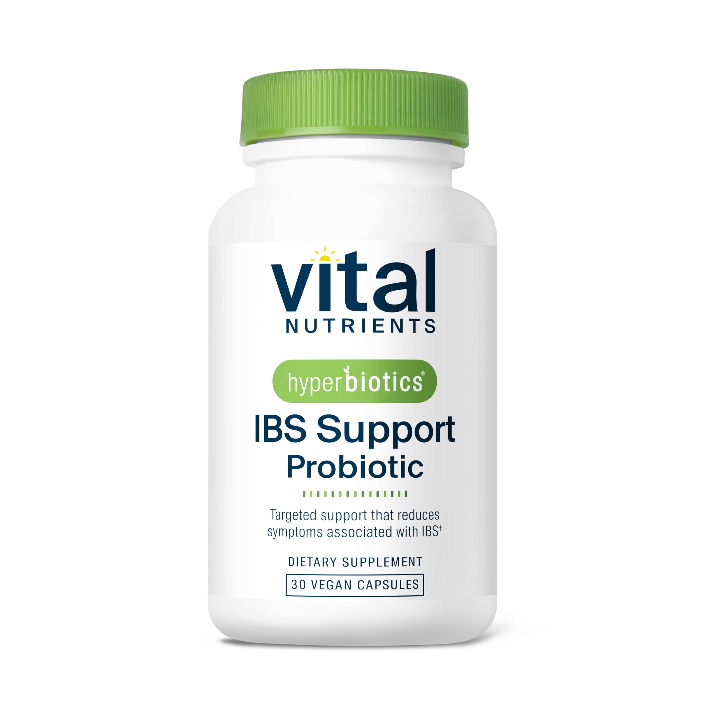 Hyperbiotics Vital Nutrients IBS Probiotic | Reduce Symptoms of IBS* | Clinically Studied Vegan probiotic for IBS Relief from Bloating, Gas, Diarrhea, & Abdominal Discomfort* | 30 Capsules Hyperbiotics buy supplements canada