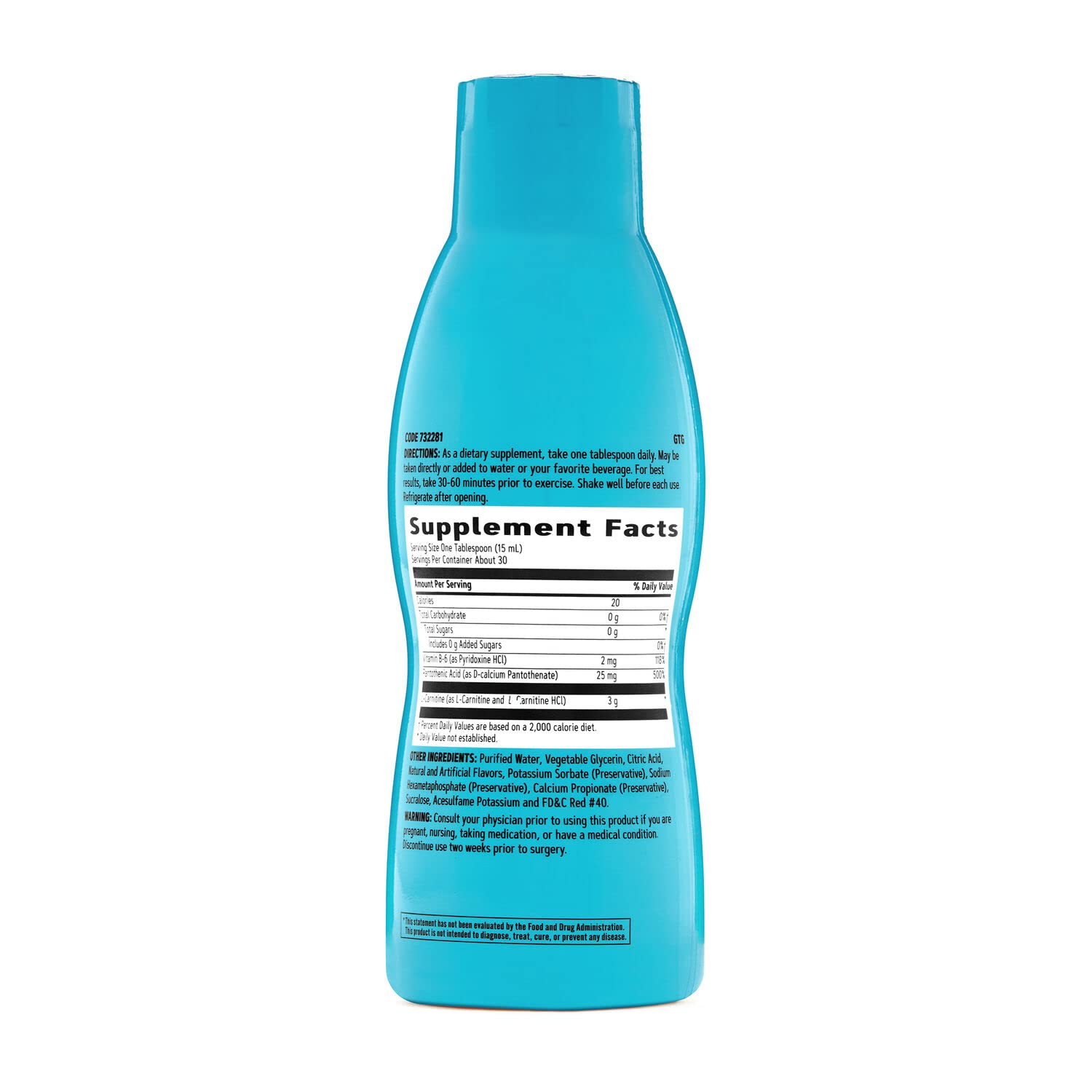 GNC Total Lean Triple Strength L-Carnitine Liquid | Supports Fatty Acid Metabolism GNC buy supplements canada