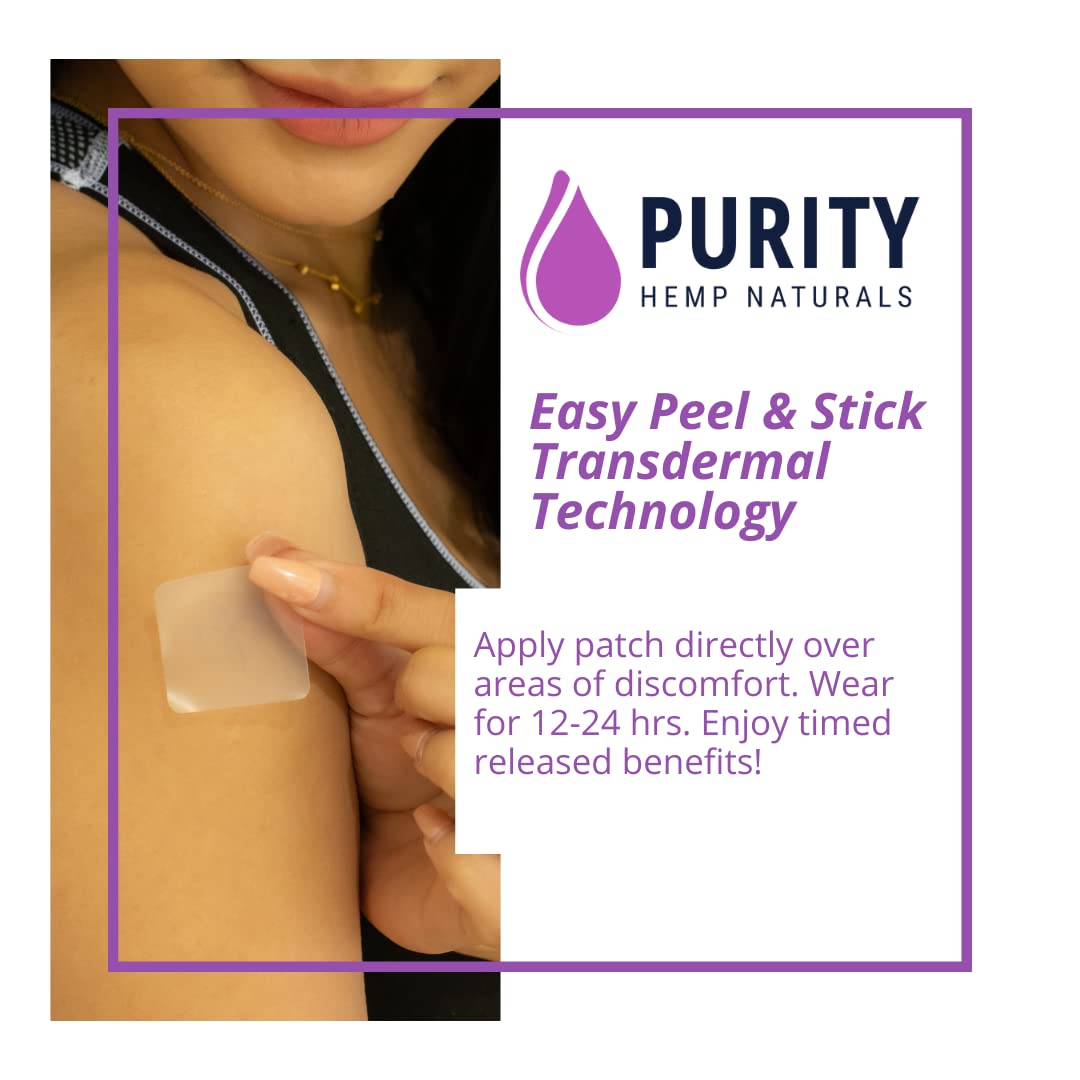 Purity Hemp Naturals Body Discomfort Patch 240 mg - 30 ct (8 mg ea.) Lasts 24 Hours. Sweat & Water Resistant. Convenient & Discreet. For Use On Any Part Of The Body. Plant-Based Extended-Release Patch Purity Hemp Naturals buy supplements canada