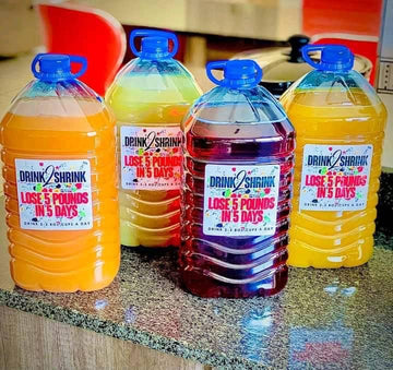 4 Week drink2Shrink Detox Formula Start Losing That Stubborn Belly Fat! (Green Apple) Heath Secret buy supplements canada