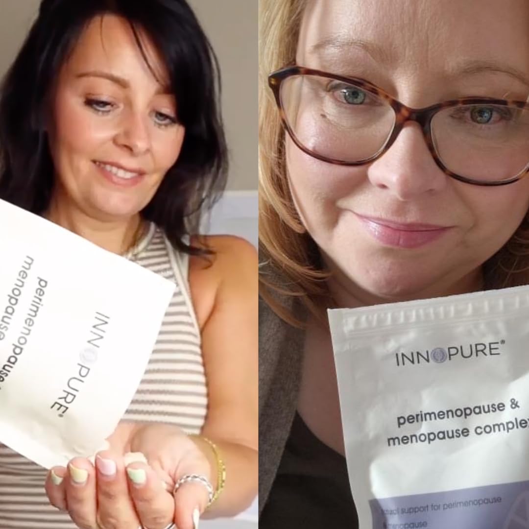 INNOPURE Perimenopause & Menopause Complex for Women (2 Month Supply) Red Clover, Wild Yam, Maca, Sage and Vitamins Including B6 for Hormone Regulation, Clean Label (Pure-Fill) 60 Capsules INNOPURE buy supplements canada