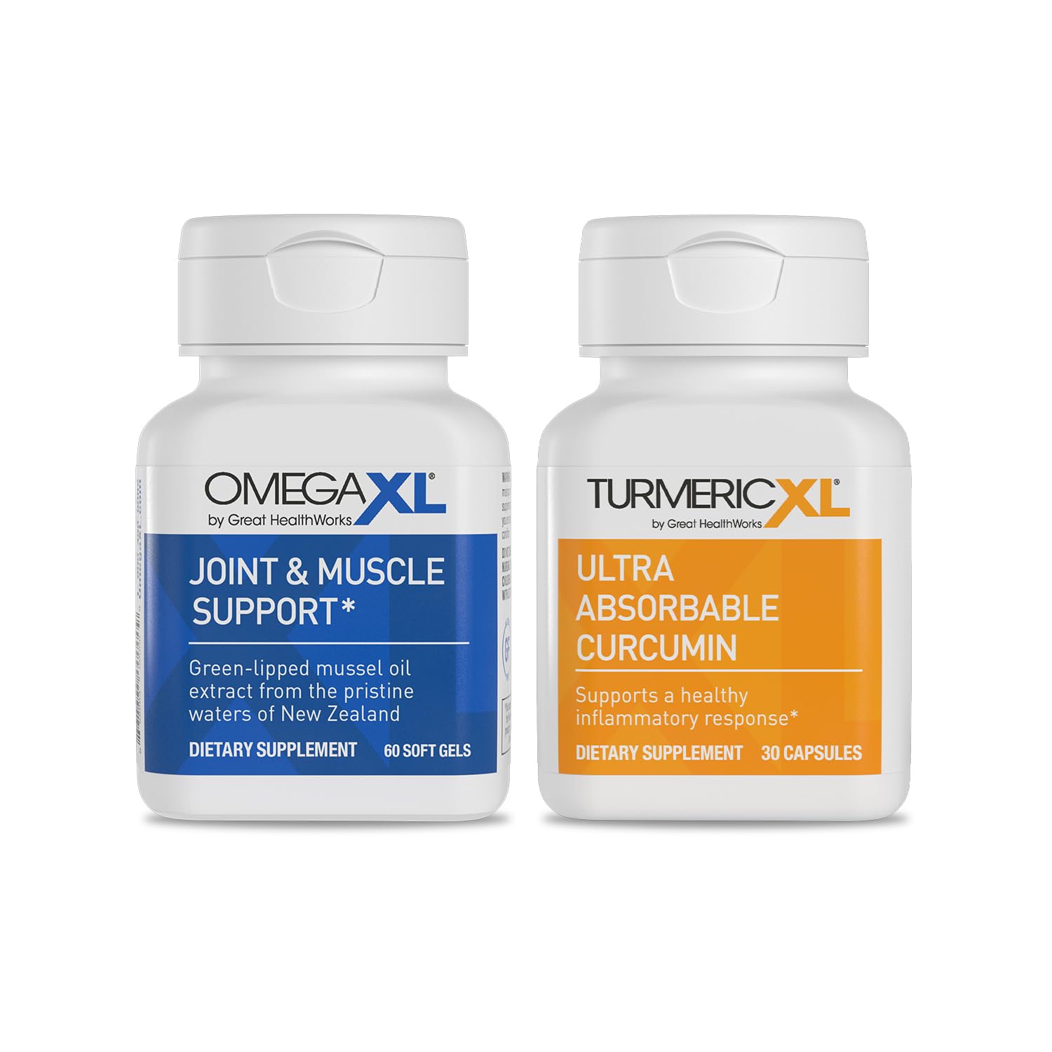 OmegaXL Powerful Joint and Muscle Support Supplement (60 Count) & TurmericXL (30 Count) OmegaXL buy supplements canada