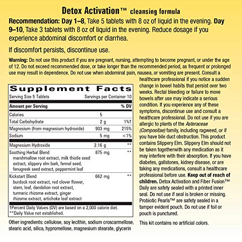 Nature's Way Whole Body Cleanse Complete, 10 Day Detox Cleansing System Kit with Probiotics Enzymatic Therapy buy supplements canada