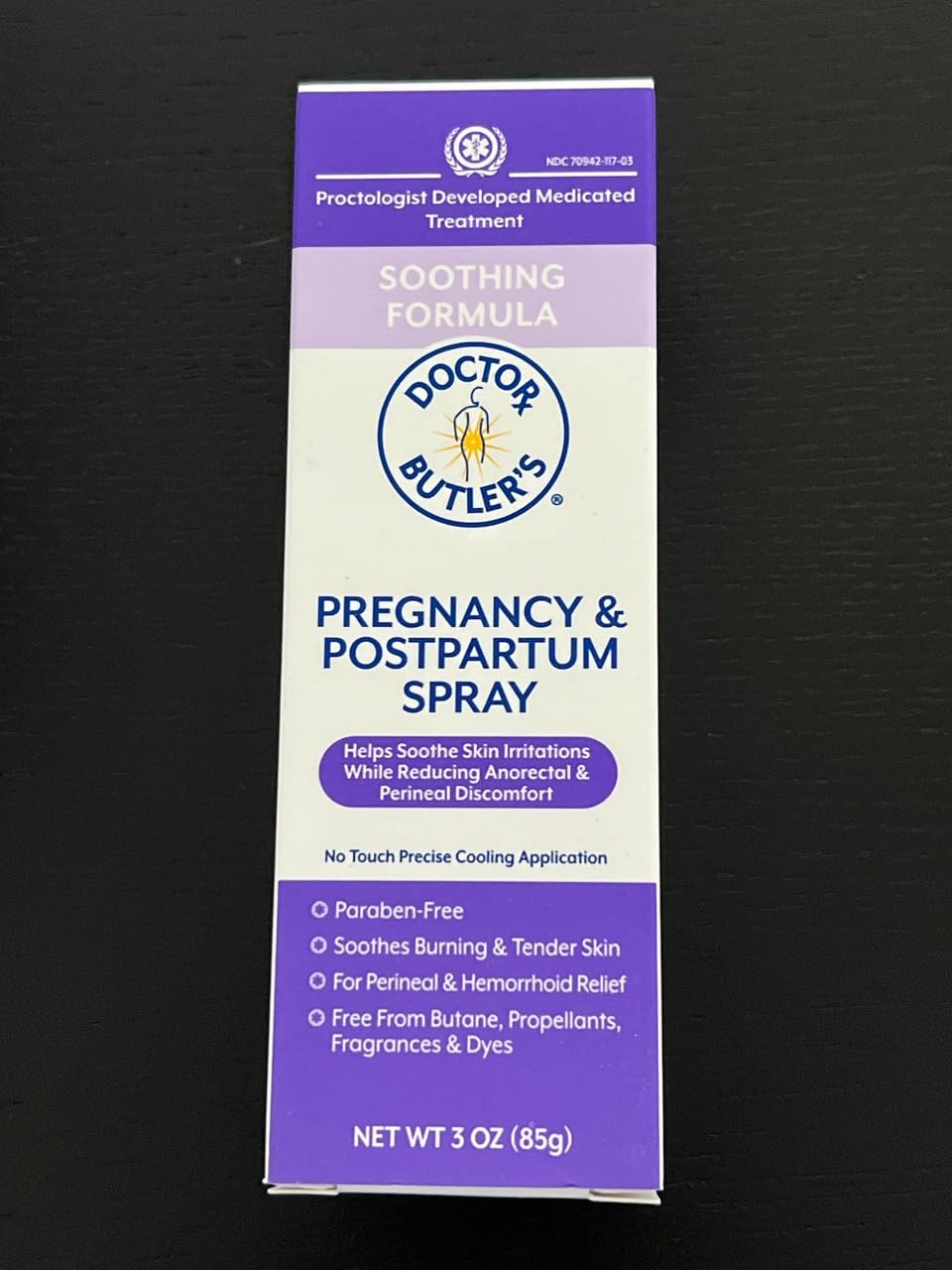 Doctor Butler's Pregnancy & Postpartum Spray - Perineal Spray and Hemorrhoid Treatment with Aloe and Chamomile, Pregnancy Support and Postpartum Essentials, Paraben Free (3oz) Doctor Butler's buy supplements canada