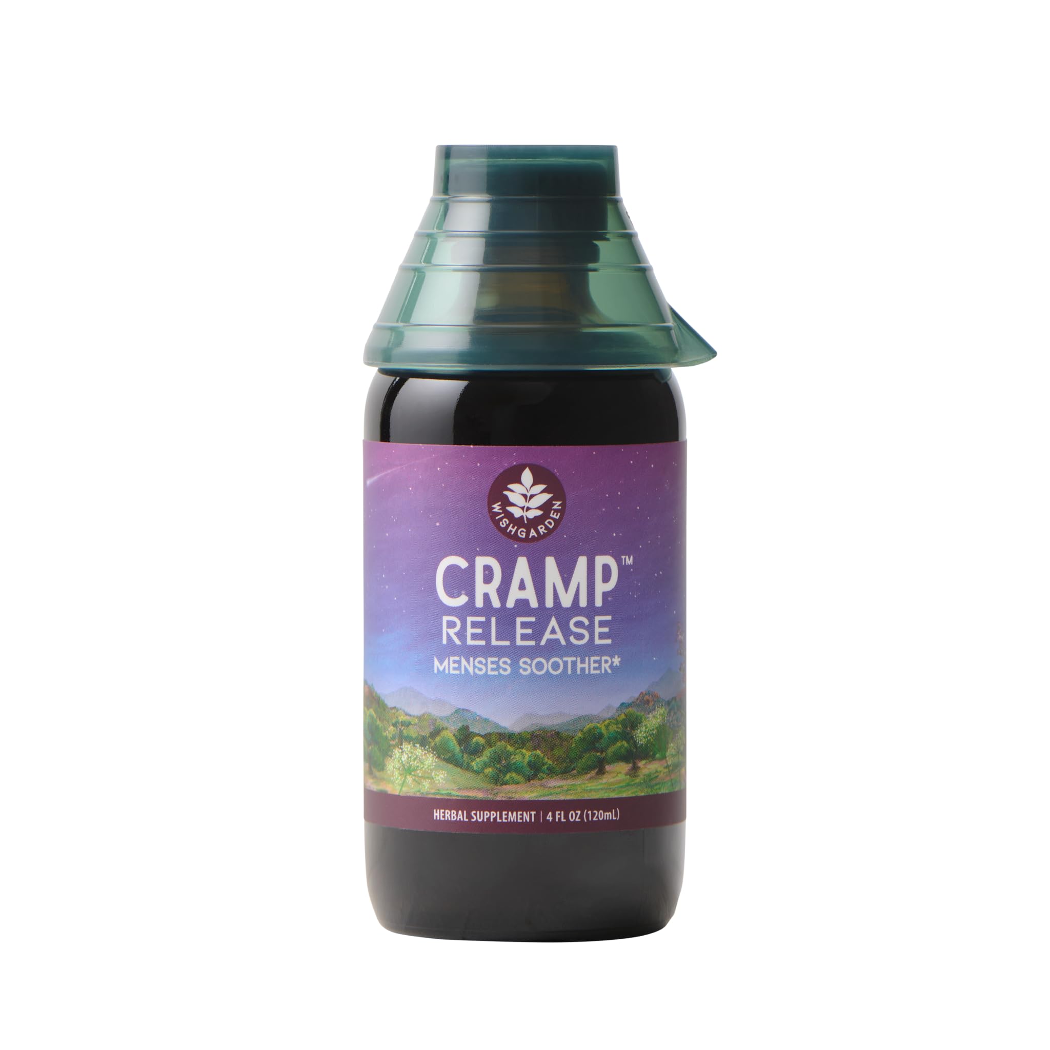WishGarden Herbs Cramp Release - Natural Herbal Menstrual Cramp Relief Supplement with Cramp Bark, Fast-Acting Tincture Soothes Period Cramps, Supports a Healthy Hormone Cycle, Mood & Relaxation, 4oz WishGarden buy supplements canada