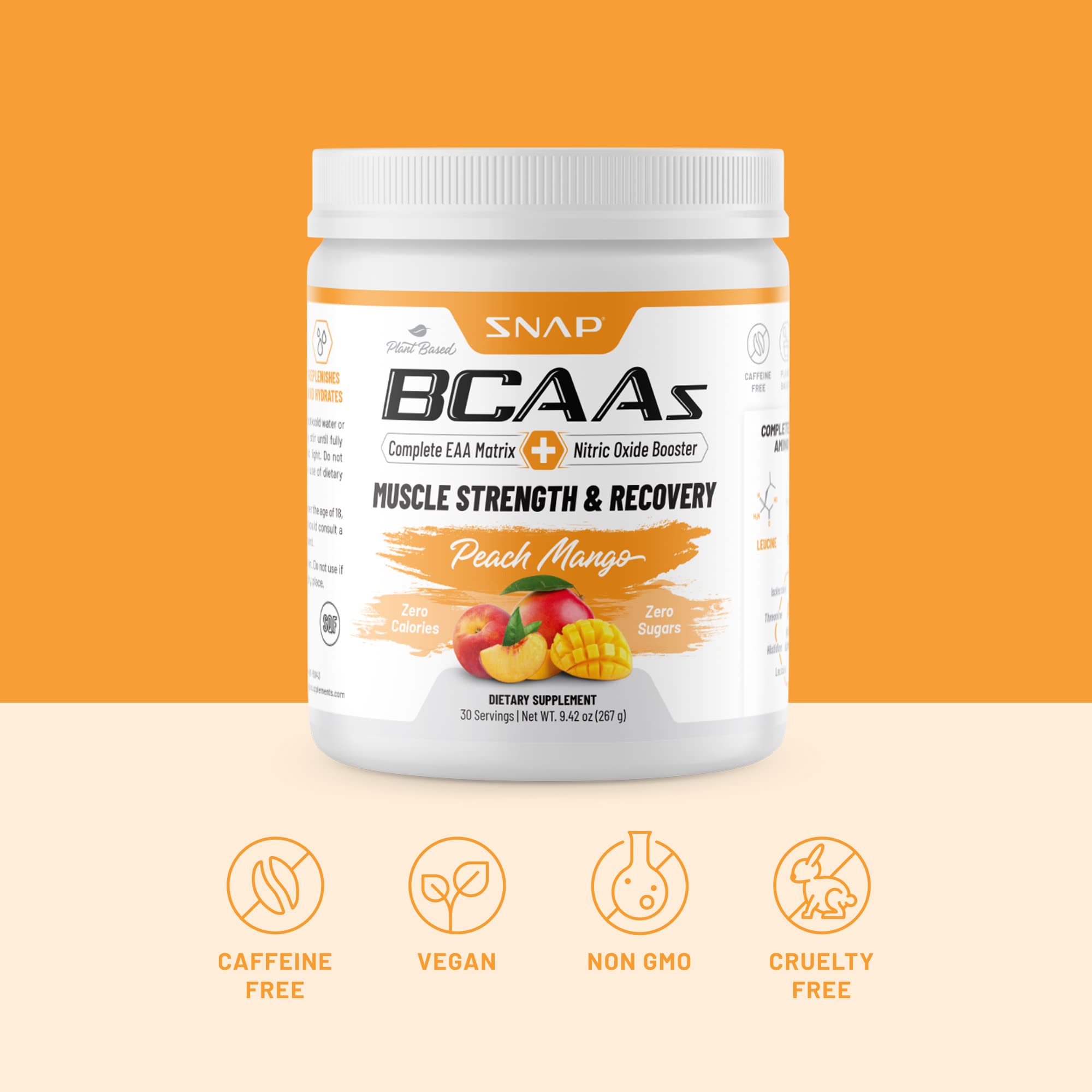 Snap Supplements Nitric Oxide Booster and BCAA Powder Snap Supplements buy supplements canada