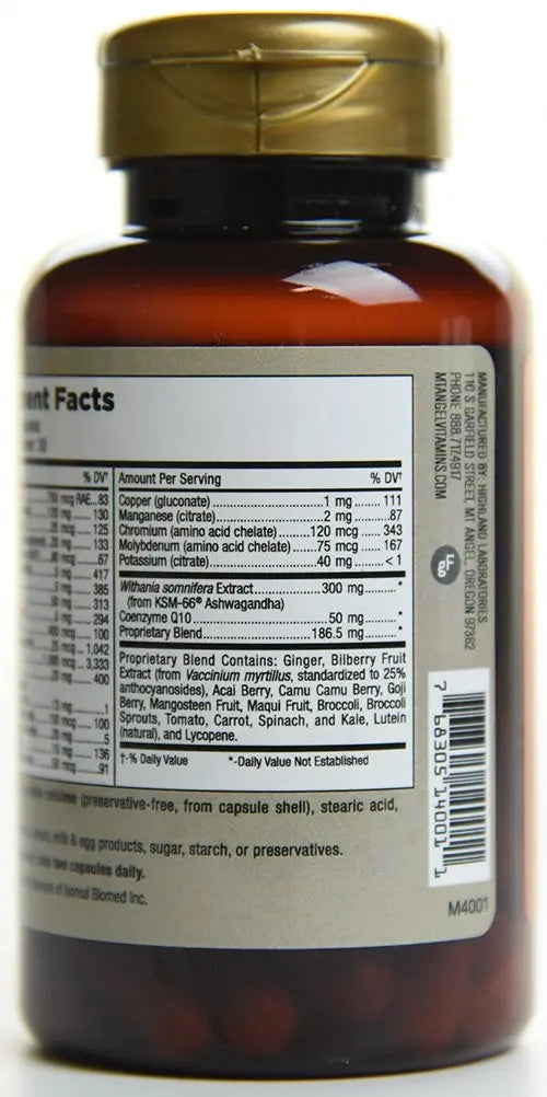 Mt. Angel Vitamins - Daily Womens Multivitamin - Adult Formula with Iron, Calcium, KSM-66 Ashwaganda, and a Potent Proprietary Herbal Blend Mt. Angel Vitamins buy supplements canada