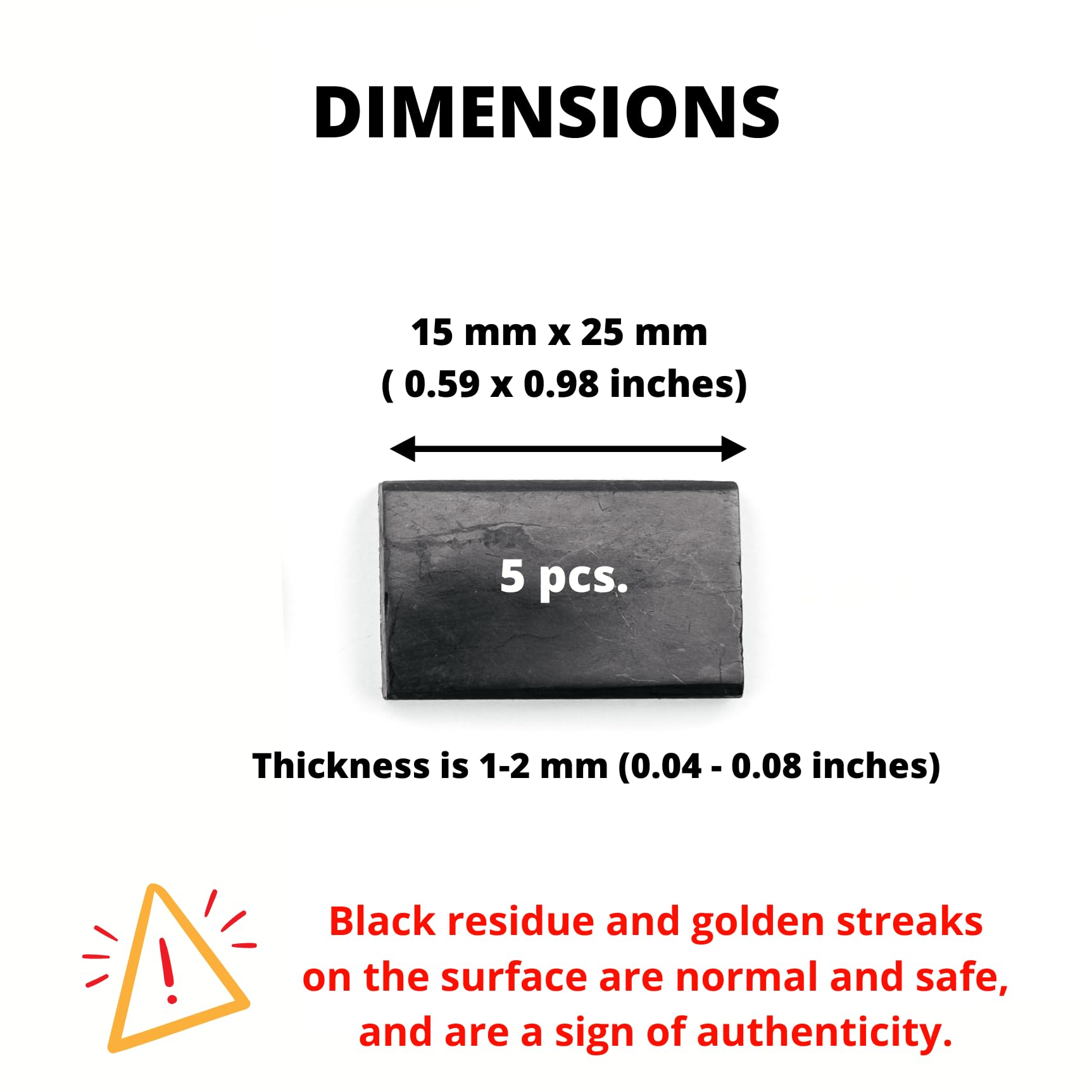 KARELIANMASTERS Shungite Stones Pyramid and Sticker for Phone Set - Crystal Healing Protection KARELIANMASTERS buy supplements canada