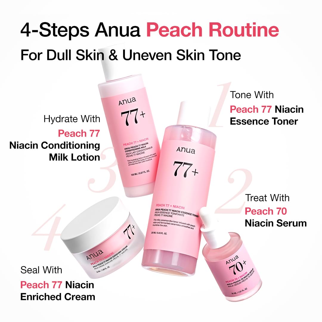 Anua Peach 70 Niacinamide Serum, Daily Glow Serum For Face, Skin Tone & Dullness Care with Vitamin B12, Lightweight ANUA buy supplements canada