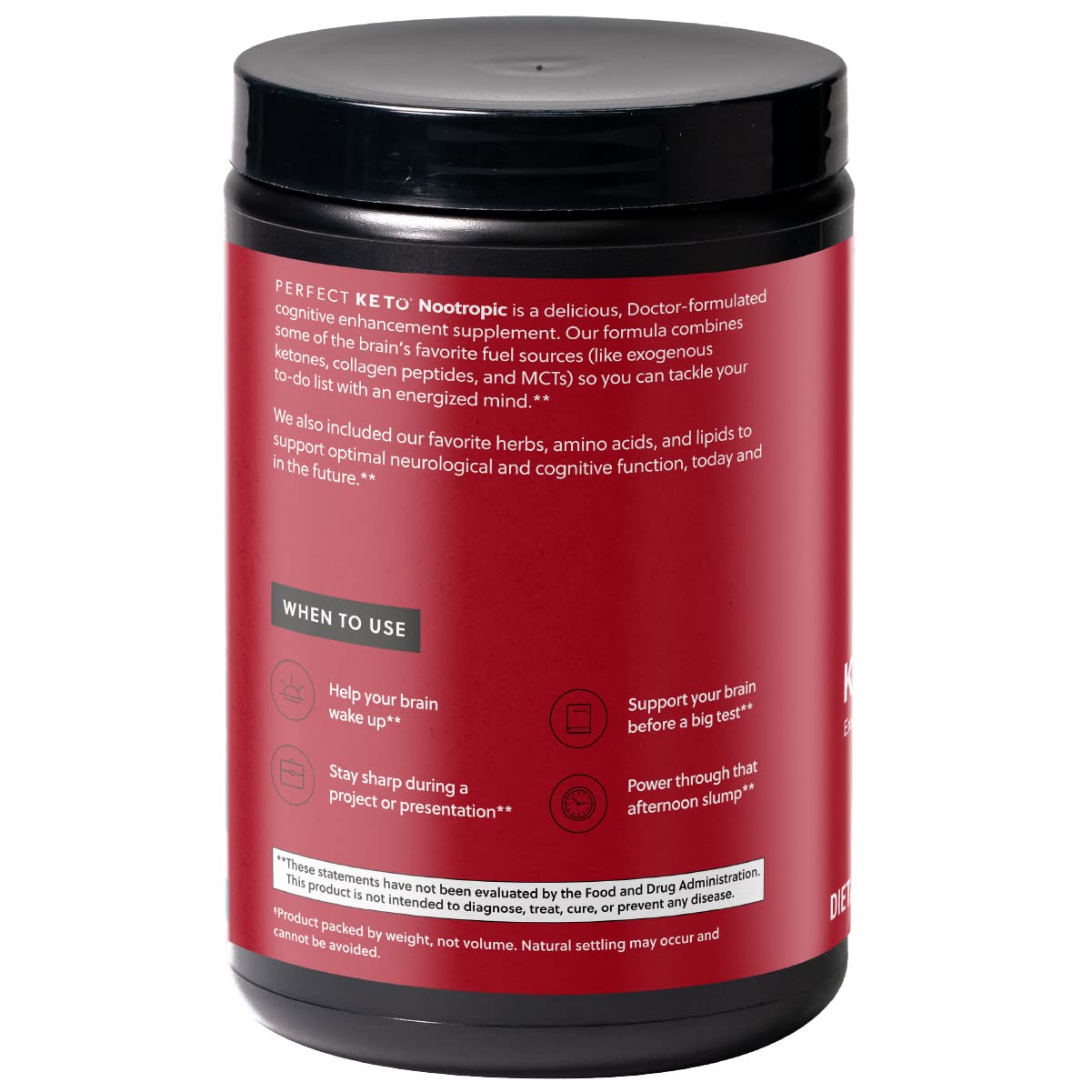 Perfect Keto Nootropic Brain Supplement - Enhance Focus and Energy, Boost Concentrati Perfect Keto buy supplements canada
