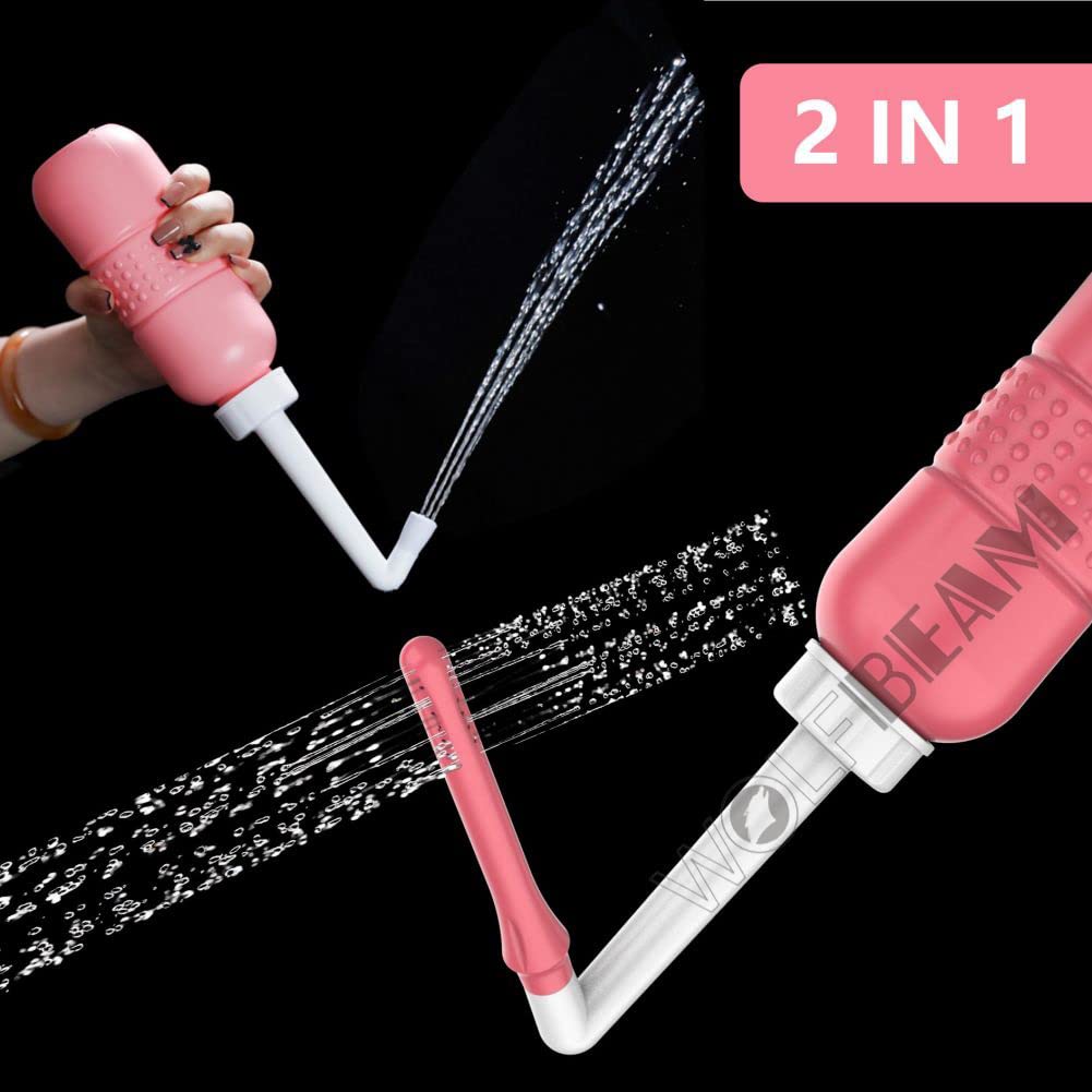 Wolfbeam 2IN1 Portable Hand-held Vulva and Anus Cleaner and Personal Health Vaginal Washing WOLFBEAM buy supplements canada