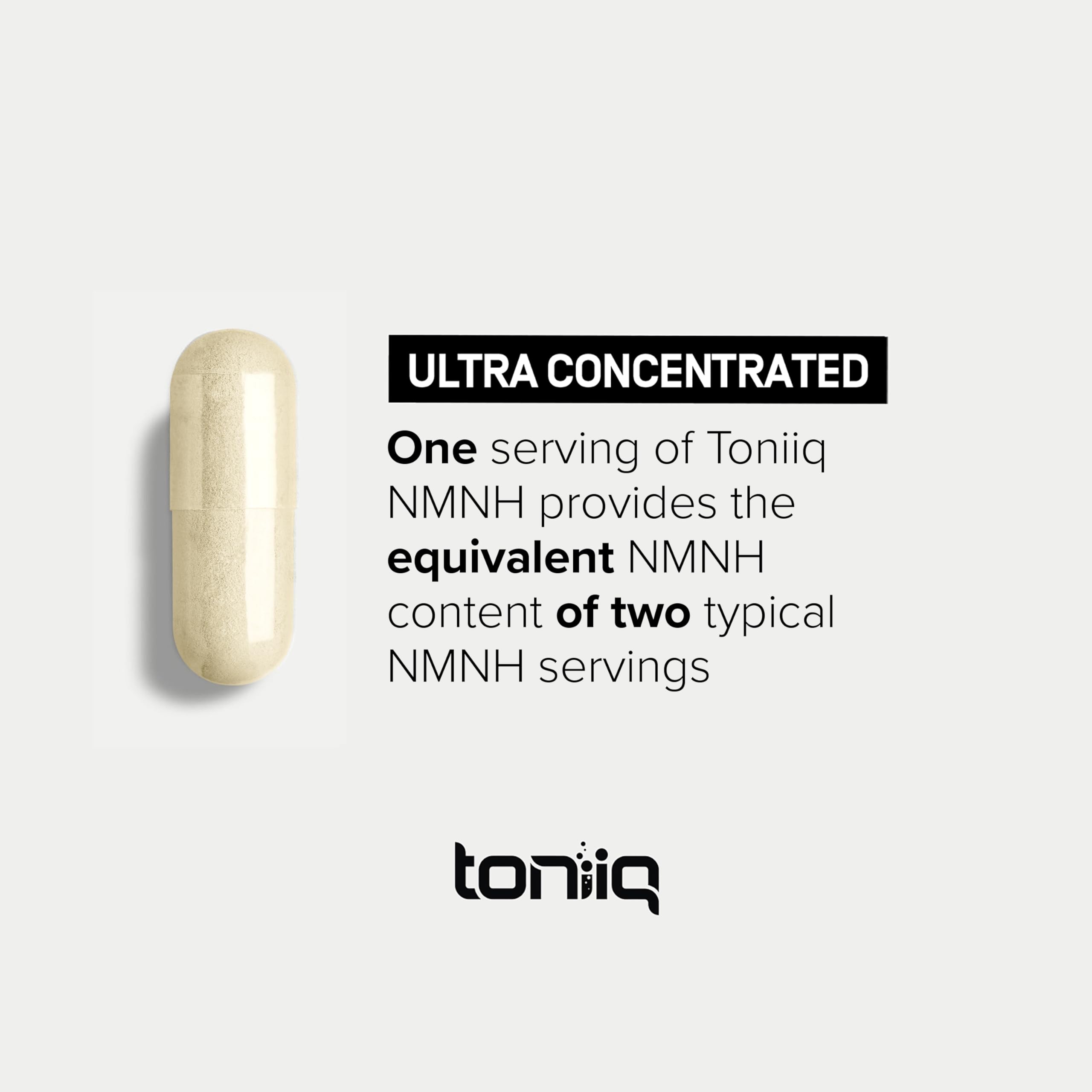 Toniiq NMNH Supplement – Clinically Studied UthPeak™ – 95% Highly Purified & Third-Party Tested for NAD+ & Healthy Aging Support Toniiq buy supplements canada