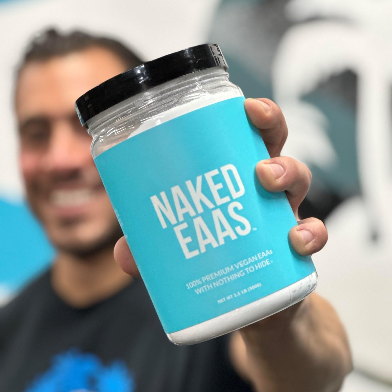 NAKED EAAs Amino Acids Powder - 50 Servings - Vegan Unflavored Essential Amino Acids 500 Grams - Instantized All Natural EAAs Powder Supplement NAKED buy supplements canada