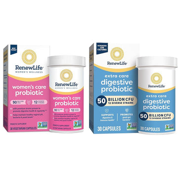 Renew Life Women's Probiotic Capsules, Supports Vaginal, Urinary, Digestive and Immune Renew Life buy supplements canada