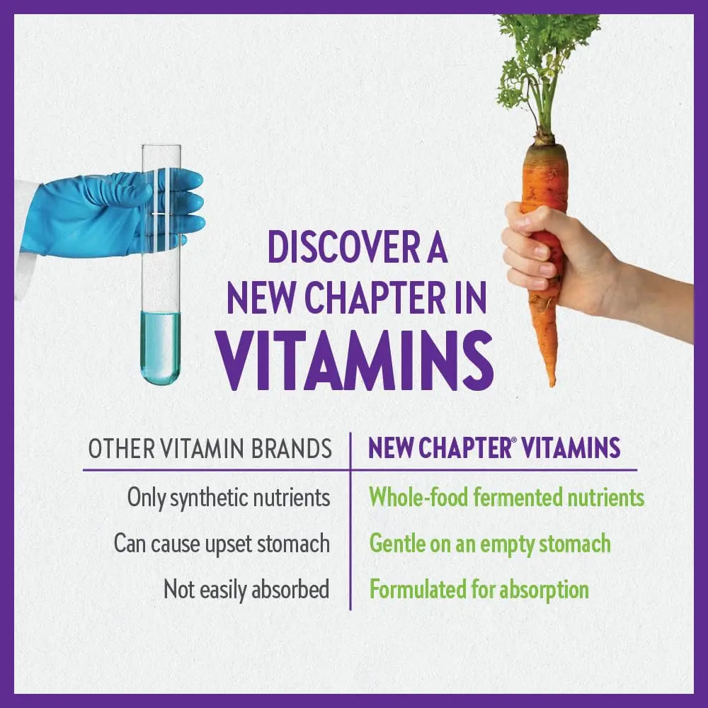 New Chapter Perfect Prenatal Vitamins, Organic Prenatal Vitamins, Non-GMO Ingredients for Healthy Baby & Mom - Folate (Methylfolate), Iron, Vitamin D3 New Chapter buy supplements canada