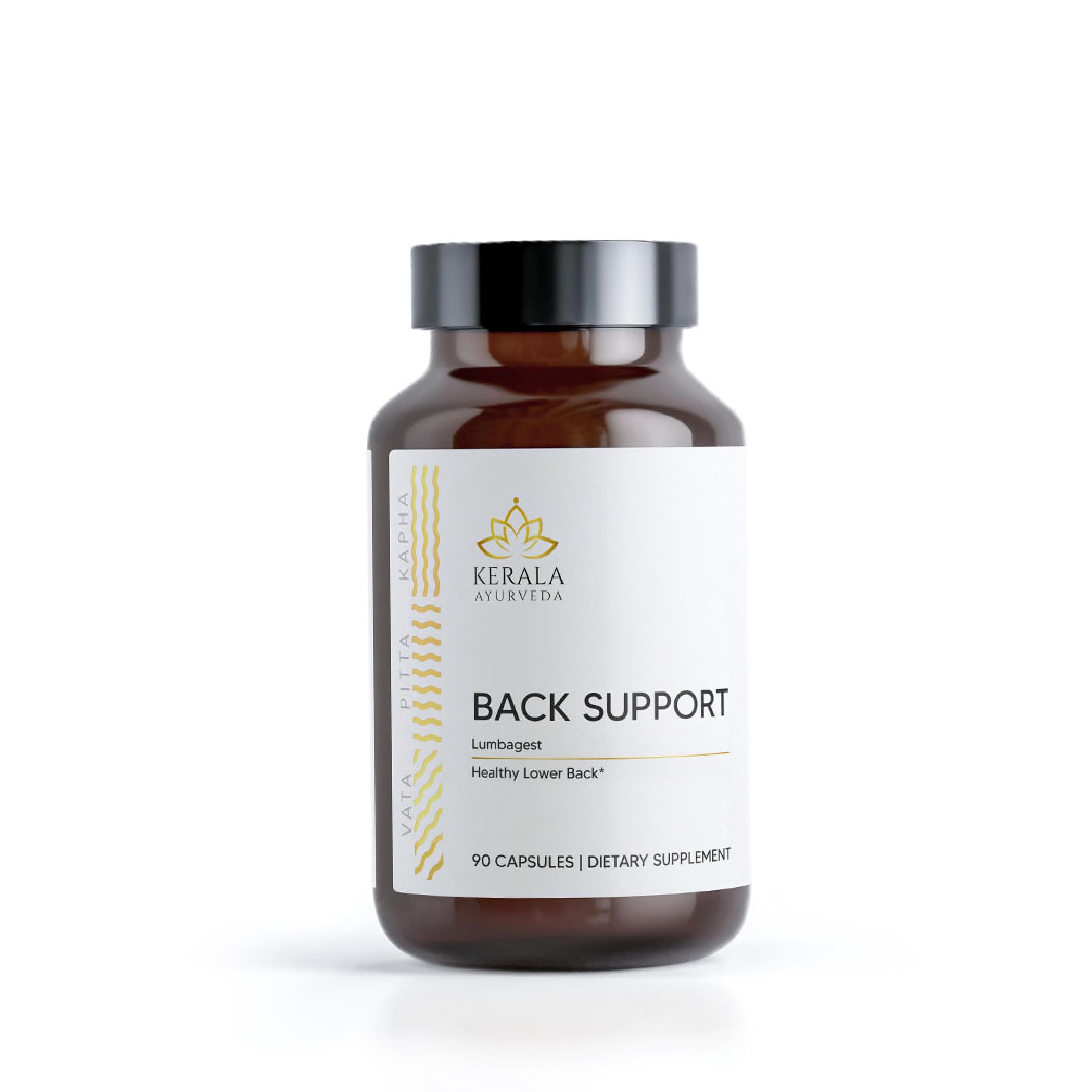 Kerala Ayurveda Back Support Herbal Capsules - Eases Occasional Discomfort of Lower Back & Supports Normal Movement of Spine, 90 Count Kerala Ayurveda buy supplements canada