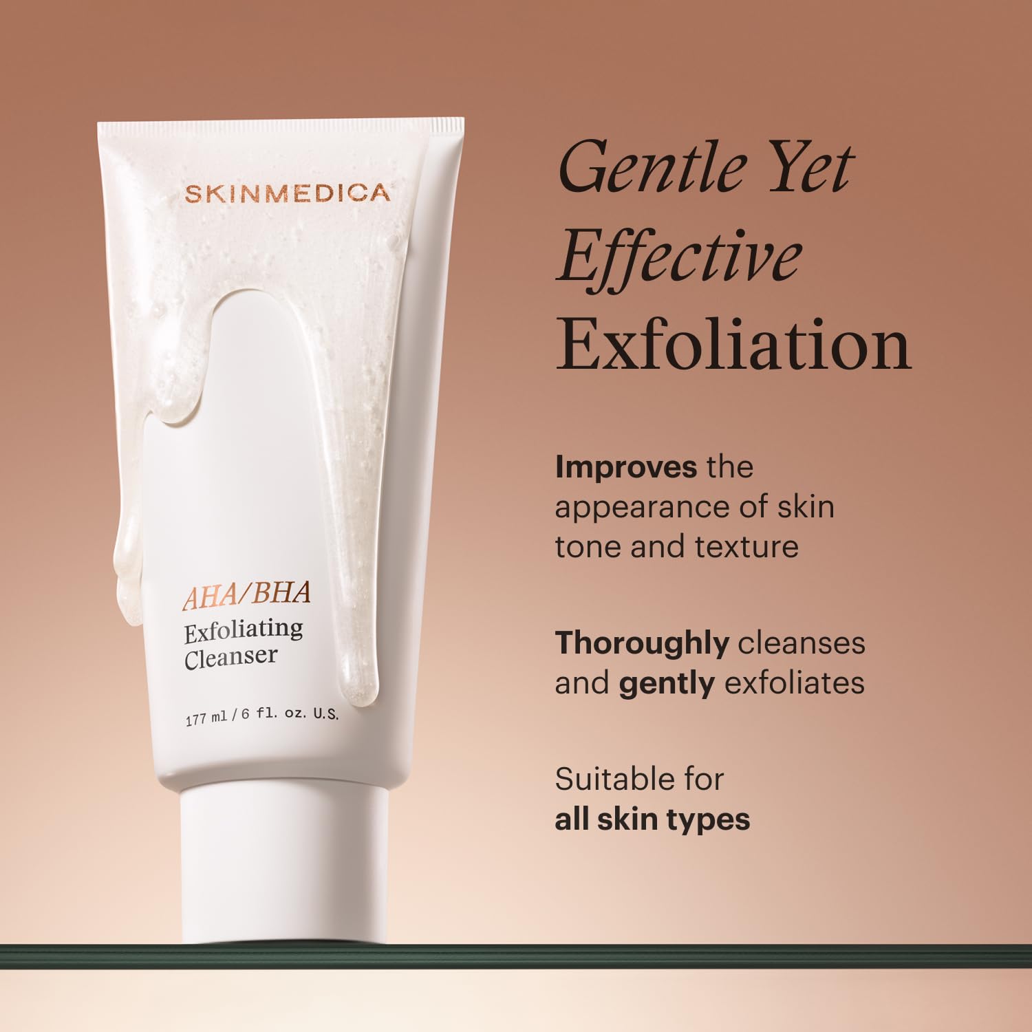 SkinMedica AHA/BHA Exfoliating Face Wash (NEW PACKAGING),Gentle Facial Exfoliating Scrub with Jojoba Oil for Smoother, Radiant Skin - Helps Improve the Appearance of Skin Tone & Texture (6 Fl Oz) SkinMedica buy supplements canada
