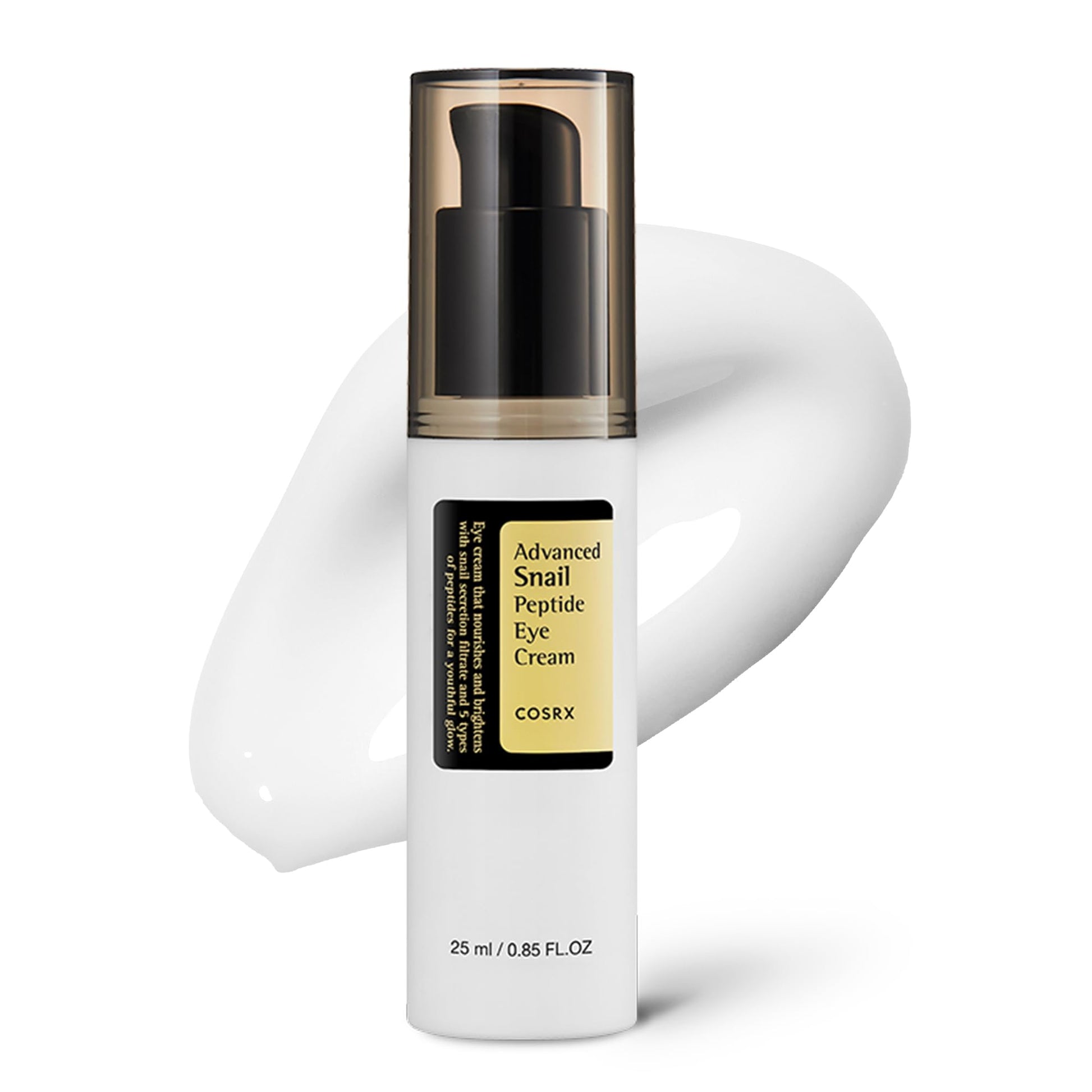 COSRX Snail Mucin Peptide Under Eye Cream, 0.84 fl oz, 73.7% Snail Mucin and Niacinamide, Eye Care COSRX buy supplements canada