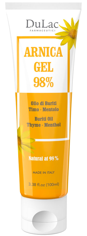 Dulac Arnica Body Massage Gel – Water-Based Cosmetic Massage Gel with Arnica Montana, Fast-Absorbing Lightweight Texture, Non-Greasy Feel, Dermatologically Tested, 3.38 Fl Oz DULÀC FARMACEUTICI 1982 buy supplements canada