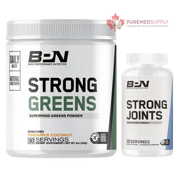 BARE PERFORMANCE NUTRITION BPN Strong Greens & Strong Joints Bundle BARE PERFORMANCE NUTRITION buy supplements canada