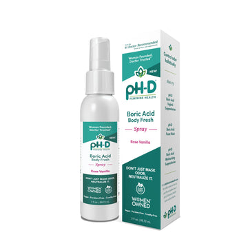 pH-D Feminine Health - Boric Acid Body Fresh Spray - Vegan, Paraben-Free, Plant Based pH-D Feminine Health Support buy supplements canada