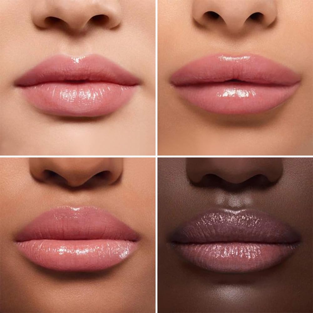 Honey Butter Lipstick Tinted Lip Balm, Shine Moisturizing Plumper Lipstick for Women, Natural Nourishing Hydrating Lip Gloss Stain for Dry Lips, Lightweight Lip Liner Care Makeup, Vegan - Black & Pink HHLTOH buy supplements canada