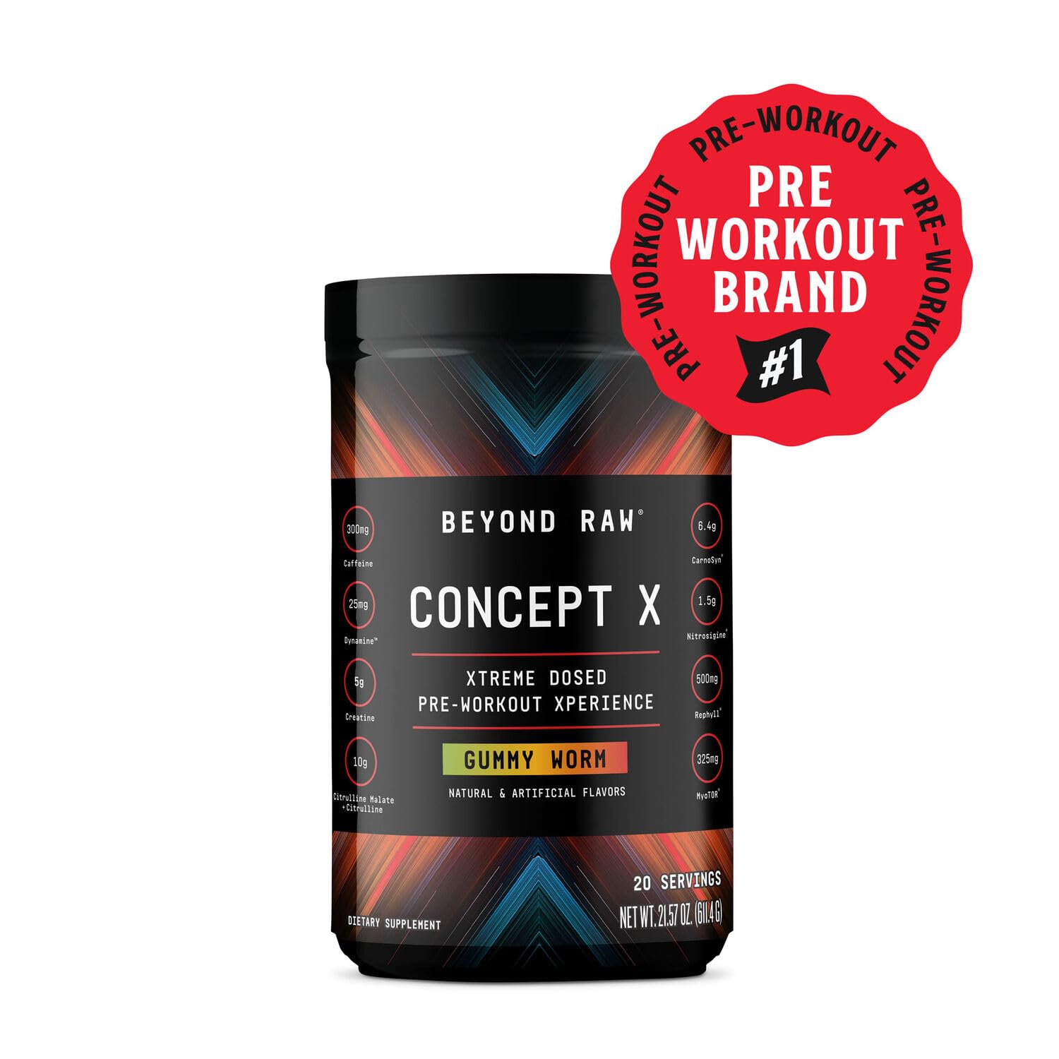 Beyond Raw Concept X - Gummy Worm - 20.76 oz. BEYOND RAW buy supplements canada