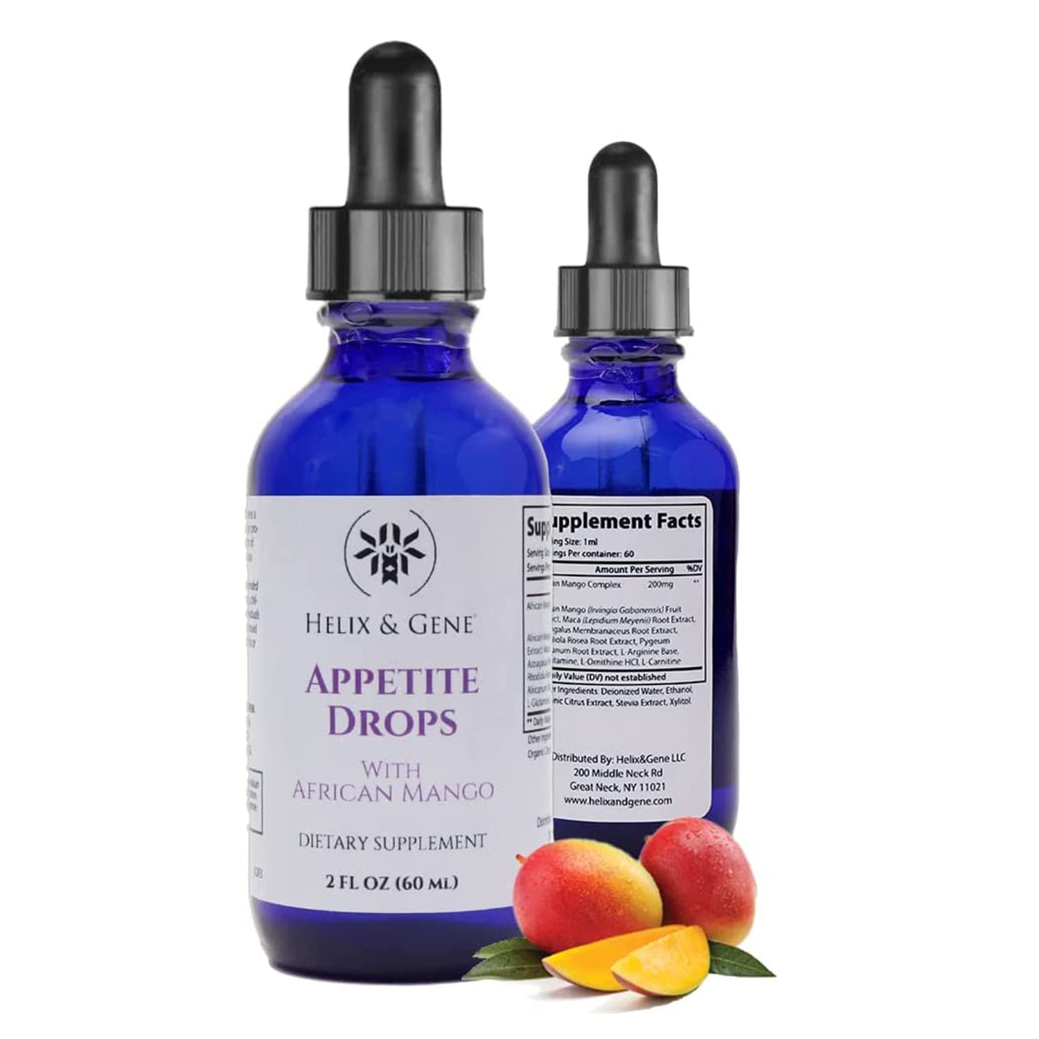 Helix & Gene Appetite Diet Drops Mango Flavor | Fast Weight Loss | Natural Metabolism Helix & Gene buy supplements canada