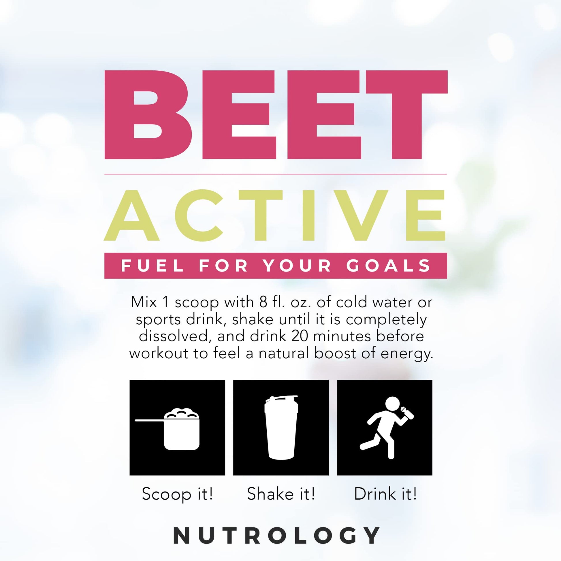 Nutrology Beet Active, Natural Pre-Workout Powder, Supports Energy, Endurance & Nitric Nutrology buy supplements canada