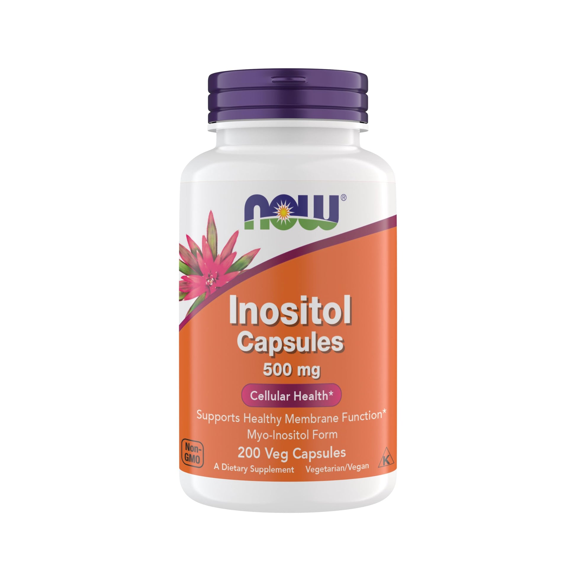 Now Foods Inositol 500 mg, Superior Myo Inositol Form, for Healthy Membrane Function Now Foods buy supplements canada