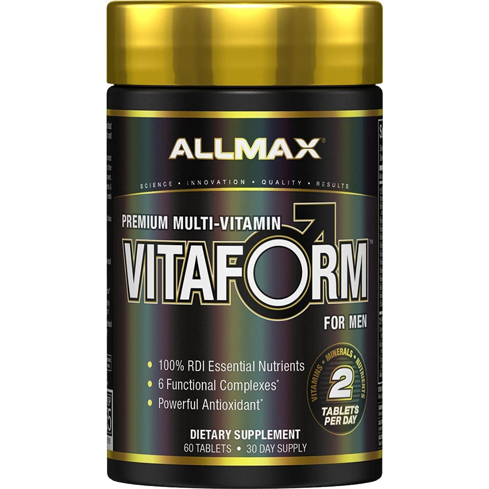 ALLMAX Nutrition Premium Vitaform, Performance Vitamin for Men, 60 Tablets ALLMAX buy supplements canada
