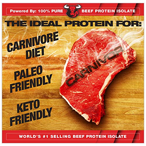 MuscleMeds, Carnivor Beef Protein Isolate Powder 56 Servings, Chocolate, 72 Ounce MuscleMeds buy supplements canada