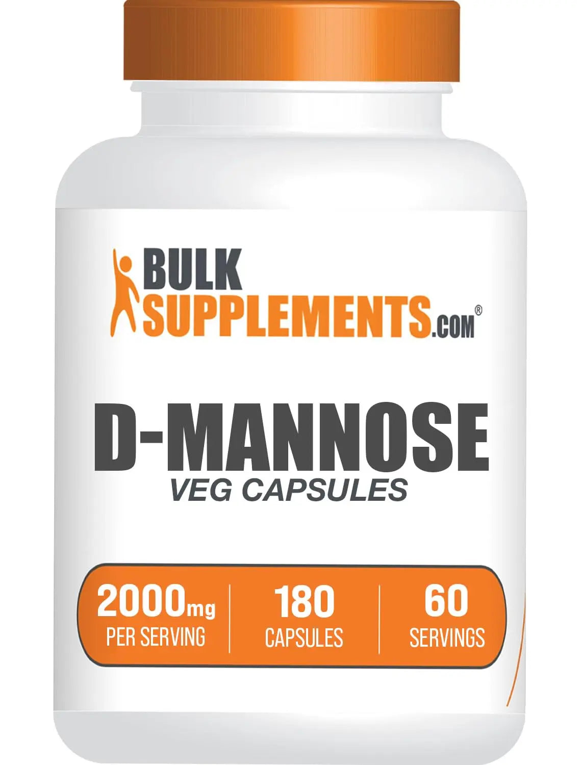 BulkSupplements.com D-Mannose Capsules - D-Mannose Supplement, for Urinary Tract Support - Vegan & Gluten Free, 3 Capsules per Serving (2000mg), 180 Count (Pack of 1) BulkSupplements buy supplements canada