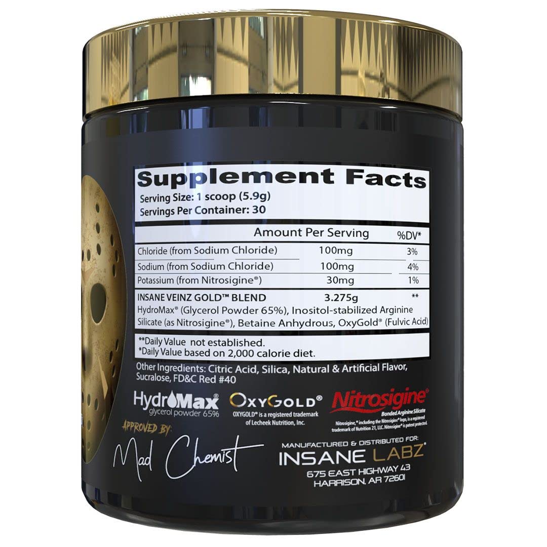 Insane Labz Psychotic Gold and Insane Veinz Gold Pre Workout Nitric Oxide Booster Stack Insane Labz buy supplements canada